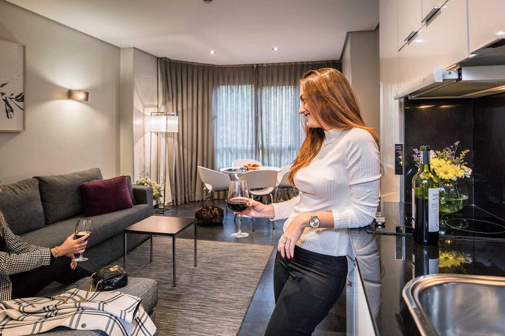 Apartosuites Jardines De Sabatini Madrid Luaran gambar
